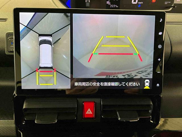 タントカスタムＲＳワンオーナー　衝突軽減ブレーキ　認定中古車　ナビ　ドラレコ　ＥＴＣ　パノラマモニター　両側電動スライドドア　クルーズコントロール　運転席助手席シートヒーター　ターボ（京都府）の中古車