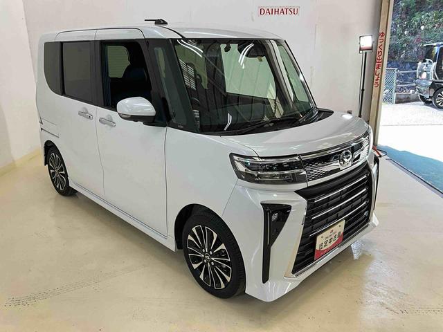 タントカスタムＲＳワンオーナー　衝突軽減ブレーキ　認定中古車　ナビ　ドラレコ　ＥＴＣ　パノラマモニター　両側電動スライドドア　クルーズコントロール　運転席助手席シートヒーター　ターボ（京都府）の中古車