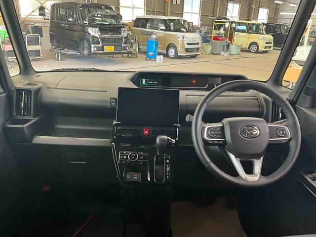 タントカスタムＲＳワンオーナー衝突軽減ブレーキ　認定中古車　ナビ　ドラレコ　ＥＴＣ　全周囲モニター　両側電動スライドドア　運転席助手席シートヒーター　電動パーキングブレーキ　オートブレーキホールド　クルーズコントロール（京都府）の中古車