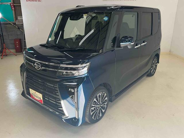 タントカスタムＲＳワンオーナー衝突軽減ブレーキ　認定中古車　ナビ　ドラレコ　ＥＴＣ　全周囲モニター　両側電動スライドドア　運転席助手席シートヒーター　電動パーキングブレーキ　オートブレーキホールド　クルーズコントロール（京都府）の中古車