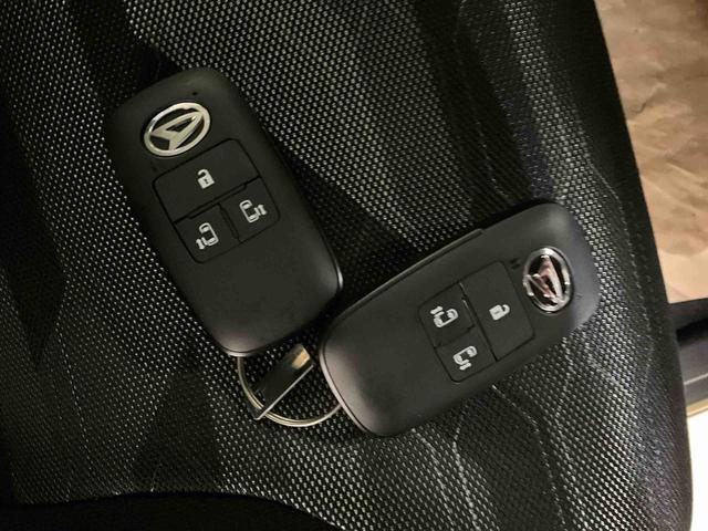 タントファンクロス　ｅｃｏＩＤＥＬ非装着車バックカメラ対応　ＬＥＤヘッドランプ　両側電動スライドドア　ベンチシート　シートヒーター　キーフリー　プッシュボタンスタート　アルミホイール　オートエアコン　オートライト　クリアランスソナー　ＡＢＳ（京都府）の中古車