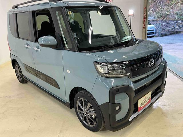 タントファンクロスワンオーナー　衝突軽減ブレーキ　認定中古車　運転席助手席シートヒーター　両側電動スライドドア　電動パーキングブレーキ　オートブレーキホールド機能　アイドリングストップ非装着　オーディオレス車（京都府）の中古車