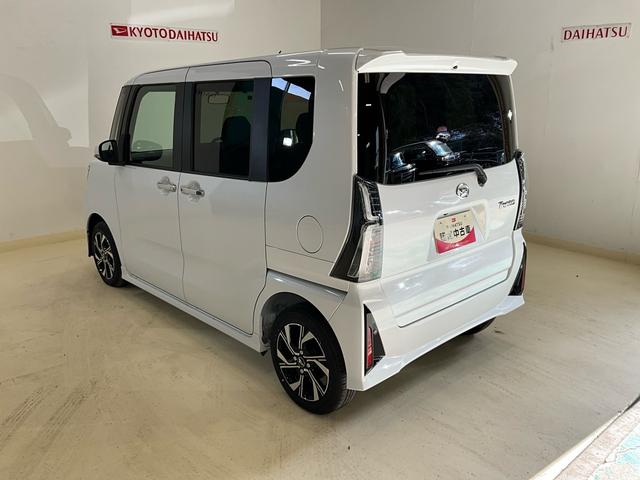 タントカスタムＸワンオーナー　衝突軽減ブレーキ　認定中古車　運転席助手席シートヒーター　両側電動スライドドア　電動パーキングブレーキ　オートブレーキホールド機能　オーディオレス車（京都府）の中古車