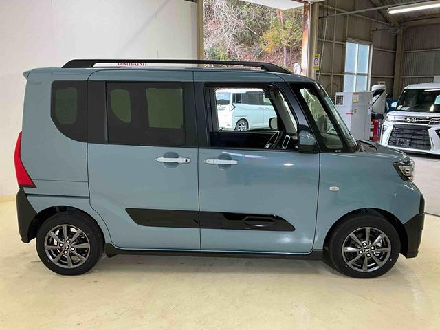 タントファンクロスワンオーナー　衝突軽減ブレーキ　認定中古車　両側電動スライドドア　電動パーキングブレーキ　オートブレーキホールド機能　運転席助手席シートヒーター　オーディオレス車（京都府）の中古車