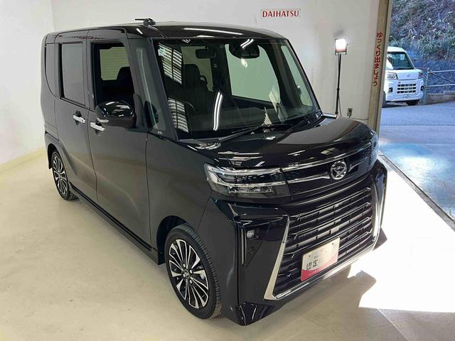 タントカスタムＲＳワンオーナー　衝突軽減ブレーキ　認定中古車　電動パーキングブレーキ　オートブレーキホールド機能　両側電動スライドドア　運転席助手席シートヒーター　オーディオレス車（京都府）の中古車