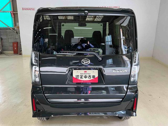 タントカスタムＲＳワンオーナー　衝突軽減ブレーキ　認定中古車　両側電動スライドドア　電動パーキングブレーキ　オートブレーキホールド機能　運転席助手席シートヒーター　オーディオレス車（京都府）の中古車