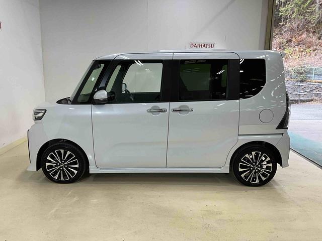 タントカスタムＲＳダイハツ認定中古車　予防安全機能スマートアシスト搭載　アイドリングストップ　オートライト　電動格納ミラー　ＬＥＤヘッドライト　バックモニター　キーフリーキー　シートヒーター（京都府）の中古車