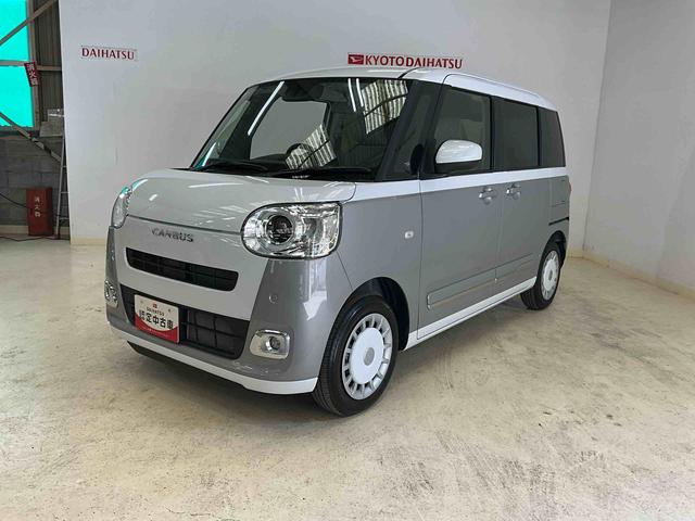 ムーヴキャンバスストライプスG ナビ バックカメラ フルセグチューナースマートアシスト 純正ナビ フルセグチューナー ブルートゥース対応 バックカメラ プッシュボタンエンジンスタート 両側リヤパワースライドドア LEDヘッドライト オートエアコン コーナーセンサー(京都府)の中古車