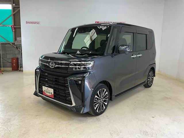 タントカスタムＲＳ　ターボ　スマートアシスト　２ＷＤ　ＣＶＴナビ　フルセグチューナー　ブルートゥース対応　パノラマモニター　ドライブレコーダー　ＥＴＣ　ターボ　スマートアシスト　プッシュボタ　ンエンジンスタート　両側リヤパワースライドドア　ＬＥＤヘッドライト（京都府）の中古車