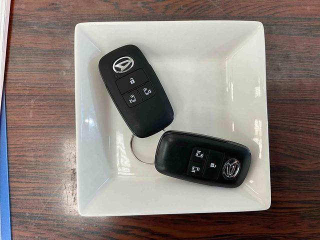 ムーヴキャンバスストライプスＧターボオーディオレス　バックカメラ　両側電動スライドドア　運転席助手席シートヒーター　ＬＥＤヘッドライト　ＬＥＤフォグランプ　オートライト　オートハイビーム　アダプティブドライビングビーム　スマートアシスト（京都府）の中古車