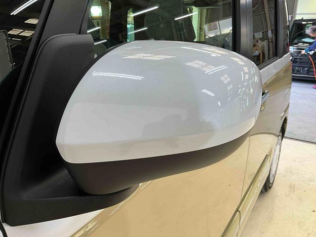 ムーヴキャンバスストライプスＧターボオーディオレス　バックカメラ　両側電動スライドドア　運転席助手席シートヒーター　ＬＥＤヘッドライト　ＬＥＤフォグランプ　オートライト　オートハイビーム　アダプティブドライビングビーム　スマートアシスト（京都府）の中古車