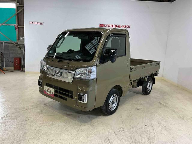 ハイゼットトラックＥＸＴ　４ＷＤ　ＣＶＴ　７インチナビ・ドラレコ・ＥＴＣ付きバックカメラ　スマートアシスト　パートタイム４ＷＤ　キーフリーシステム　１４５／８０Ｒ１２インチタイヤ　電動格納ドアミラー　オートライト　ＬＥＤフォグランプ　デフロック　荷台作業灯（ＬＥＤ）（京都府）の中古車