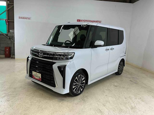 タントカスタムＲＳシャイニングホワイトパール　　ディスプレイオーディオ　　マット付き車　　車内目立った傷なし　　スマートアシスト　　ＬＥＤヘッドランプ（京都府）の中古車