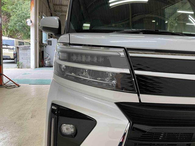 タントカスタムＲＳシャイニングホワイトパール　　ディスプレイオーディオ　　マット付き車　　車内目立った傷なし　　スマートアシスト　　ＬＥＤヘッドランプ（京都府）の中古車