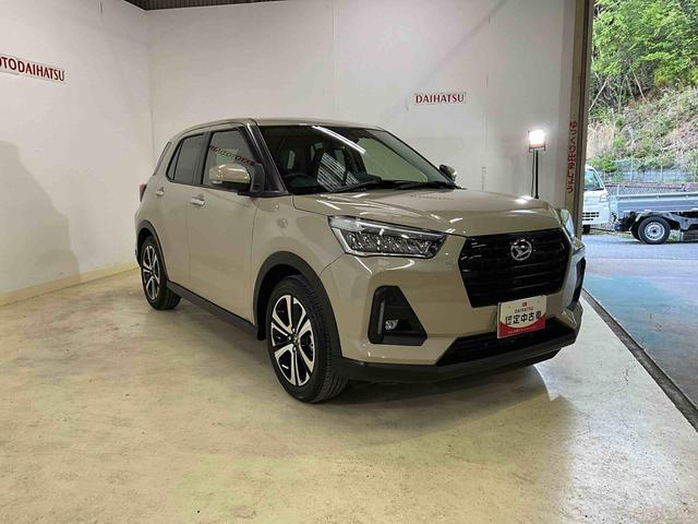 ロッキープレミアムＧワンオーナー　衝突軽減ブレーキ　認定中古車　運転席助手席シートヒーター　クルーズコントロール　ＥＴＣ　電動パーキングブレーキ　オートブレーキホールド機能　オーディオレス車（京都府）の中古車