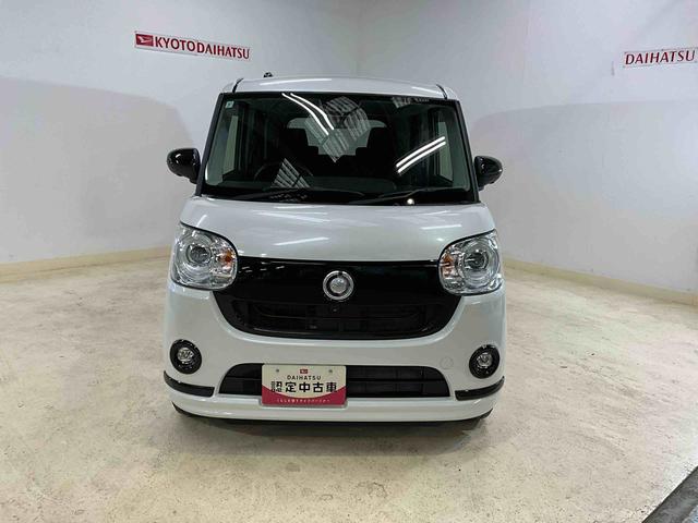 ムーヴキャンバスＧブラックアクセントＶＳ　ＳＡIIIパールホワイト　純正ナビ　ＥＴＣ付車　車内目立った傷なし　スマートアシスト　ＬＥＤヘッドランプ（京都府）の中古車