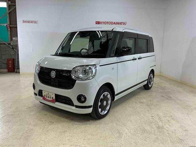 ムーヴキャンバスＧブラックアクセントＶＳ　ＳＡIIIパールホワイト　純正ナビ　ＥＴＣ付車　車内目立った傷なし　スマートアシスト　ＬＥＤヘッドランプ（京都府）の中古車