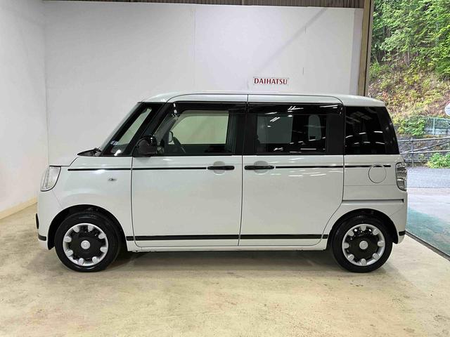 ムーヴキャンバスＧブラックアクセントＶＳ　ＳＡIIIパールホワイト　純正ナビ　ＥＴＣ付車　車内目立った傷なし　スマートアシスト　ＬＥＤヘッドランプ（京都府）の中古車