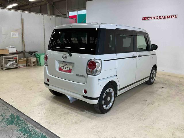 ムーヴキャンバスＧブラックアクセントＶＳ　ＳＡIIIパールホワイト　純正ナビ　ＥＴＣ付車　車内目立った傷なし　スマートアシスト　ＬＥＤヘッドランプ（京都府）の中古車