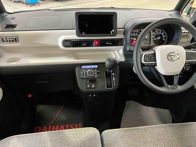 ムーヴキャンバスストライプスＧダイハツ認定中古車　予防安全機能スマートアシスト搭載　アイドリングストップ　オートライト　オートマチックハイビーム　ＬＥＤヘッドライト　キーフリーキー　電動格納ミラー　パノラマモニター　シートヒーター（京都府）の中古車