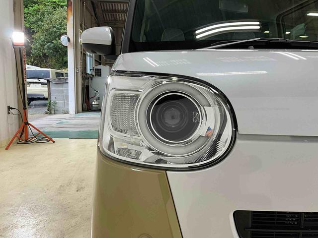 ムーヴキャンバスストライプスＧダイハツ認定中古車　予防安全機能スマートアシスト搭載　アイドリングストップ　オートライト　オートマチックハイビーム　ＬＥＤヘッドライト　キーフリーキー　電動格納ミラー　パノラマモニター　シートヒーター（京都府）の中古車