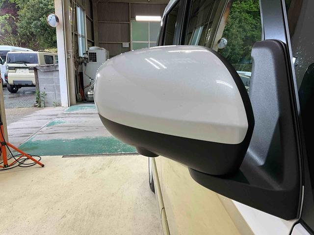 ムーヴキャンバスストライプスＧダイハツ認定中古車　予防安全機能スマートアシスト搭載　アイドリングストップ　オートライト　オートマチックハイビーム　ＬＥＤヘッドライト　キーフリーキー　電動格納ミラー　パノラマモニター　シートヒーター（京都府）の中古車