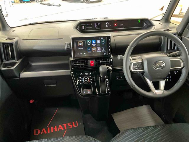 タントカスタムＲＳダイハツ認定中古車　予防安全機能スマートアシスト搭載　アイドリングストップ　オートマチックハイビーム　オートライト　ＬＥＤヘッドライト　電動格納ミラー　キーフリーキー　バックモニター　シートヒーター（京都府）の中古車