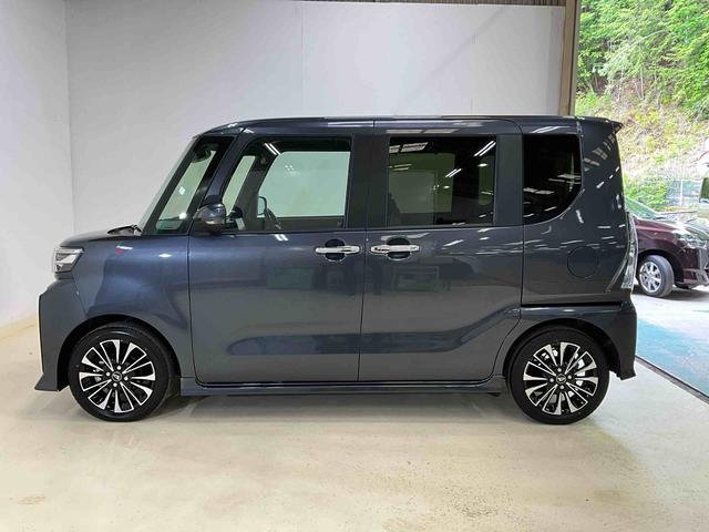 タントカスタムＲＳダイハツ認定中古車　予防安全機能スマートアシスト搭載　アイドリングストップ　オートマチックハイビーム　オートライト　ＬＥＤヘッドライト　電動格納ミラー　キーフリーキー　バックモニター　シートヒーター（京都府）の中古車