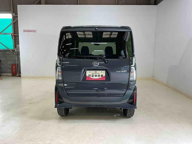 タントカスタムＲＳダイハツ認定中古車　予防安全機能スマートアシスト搭載　アイドリングストップ　オートマチックハイビーム　オートライト　ＬＥＤヘッドライト　電動格納ミラー　キーフリーキー　バックモニター　シートヒーター（京都府）の中古車