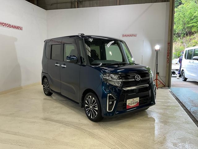 タントカスタムＲＳセレクションターボ車　両側電動スライドドア　ダイハツ純正メモリーナビ　バックカメラ　ＥＴＣ　前後方録画タイプドライブレコーダー　キーフリーシステム　スマートアシスト　運転席ロングスライドシート　ＬＥＤヘッドライト（京都府）の中古車