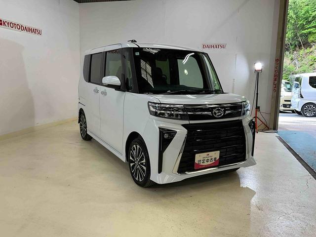 タントカスタムＲＳスマートアシスト・ターボ付き・電動パーキング・スマートキー・電動スライドドア・シートヒーター・低走行距離（京都府）の中古車