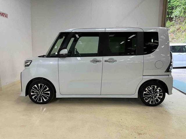 タントカスタムＲＳスマートアシスト・ターボ付き・電動パーキング・スマートキー・電動スライドドア・シートヒーター・低走行距離（京都府）の中古車