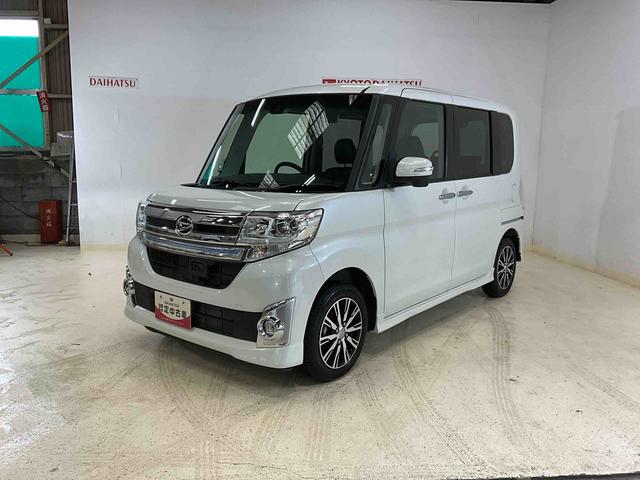 タントカスタムＸ　トップエディションＳＡII片側電動スライドドア　ダイハツ純正メモリーナビ　バックカメラ　ＥＴＣ　ＬＥＤヘッドライト　オートライト　スマートアシスト２　オートエアコン　キーフリーシステム　プッシュスタート　アルミホイール（京都府）の中古車