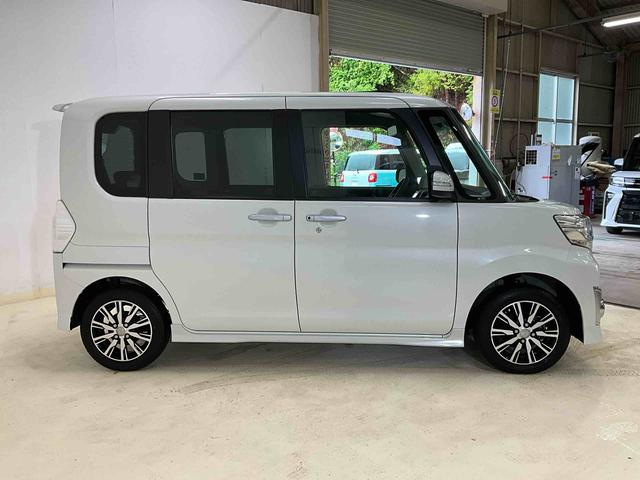 タントカスタムＸ　トップエディションＳＡII片側電動スライドドア　ダイハツ純正メモリーナビ　バックカメラ　ＥＴＣ　ＬＥＤヘッドライト　オートライト　スマートアシスト２　オートエアコン　キーフリーシステム　プッシュスタート　アルミホイール（京都府）の中古車