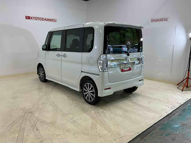 タントカスタムＸ　トップエディションＳＡII片側電動スライドドア　ダイハツ純正メモリーナビ　バックカメラ　ＥＴＣ　ＬＥＤヘッドライト　オートライト　スマートアシスト２　オートエアコン　キーフリーシステム　プッシュスタート　アルミホイール（京都府）の中古車