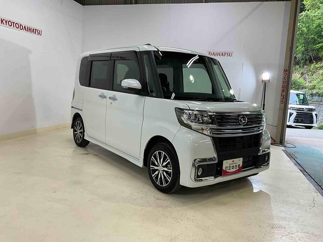 タントカスタムＸ　トップエディションリミテッドＳＡIIIワンオーナー　衝突軽減ブレーキ　認定中古車　ナビ　ドライブレコーダー　ＥＴＣ　パノラマモニター　両側電動スライドドア　運転席シートヒーター　オートライト　ＬＥＤヘッドライト（京都府）の中古車