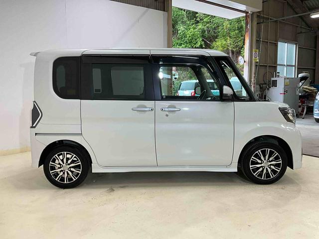 タントカスタムＸ　トップエディションリミテッドＳＡIIIワンオーナー　衝突軽減ブレーキ　認定中古車　ナビ　ドライブレコーダー　ＥＴＣ　パノラマモニター　両側電動スライドドア　運転席シートヒーター　オートライト　ＬＥＤヘッドライト（京都府）の中古車