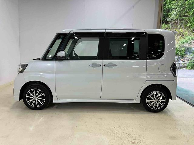 タントカスタムＸ　トップエディションリミテッドＳＡIIIワンオーナー　衝突軽減ブレーキ　認定中古車　ナビ　ドライブレコーダー　ＥＴＣ　パノラマモニター　両側電動スライドドア　運転席シートヒーター　オートライト　ＬＥＤヘッドライト（京都府）の中古車