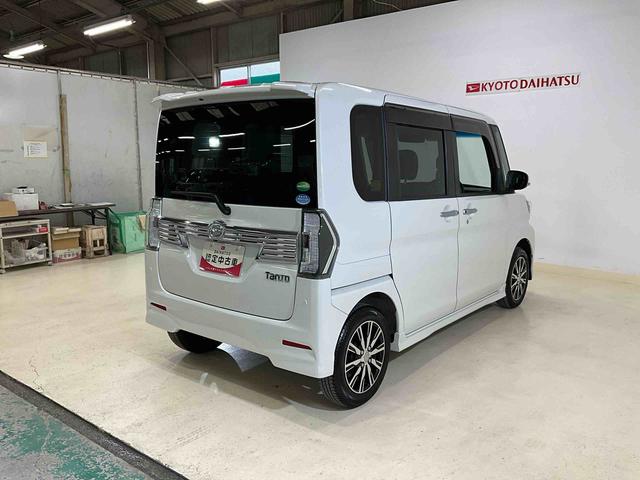 タントカスタムＸ　トップエディションリミテッドＳＡIIIワンオーナー　衝突軽減ブレーキ　認定中古車　ナビ　ドライブレコーダー　ＥＴＣ　パノラマモニター　両側電動スライドドア　運転席シートヒーター　オートライト　ＬＥＤヘッドライト（京都府）の中古車