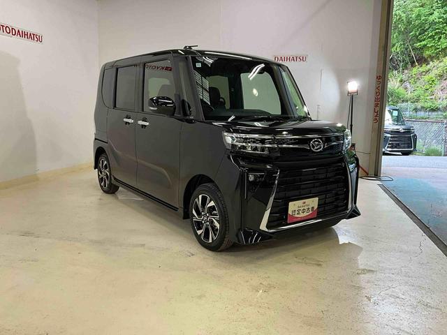 タントカスタムＸワンオーナー　衝突軽減ブレーキ　認定中古車　両側電動スライドドア　運転席助手席シートヒーター　電動パーキングブレーキ　オートブレーキホールド機能　オーディオレス車　スマートキー　プッシュボタンスタート（京都府）の中古車