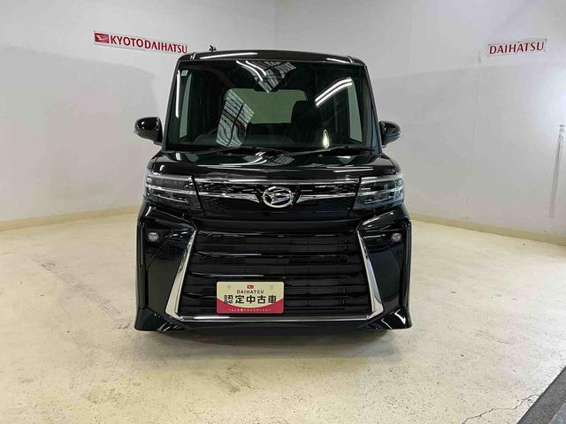 タントカスタムＸワンオーナー　衝突軽減ブレーキ　認定中古車　両側電動スライドドア　運転席助手席シートヒーター　電動パーキングブレーキ　オートブレーキホールド機能　オーディオレス車　スマートキー　プッシュボタンスタート（京都府）の中古車