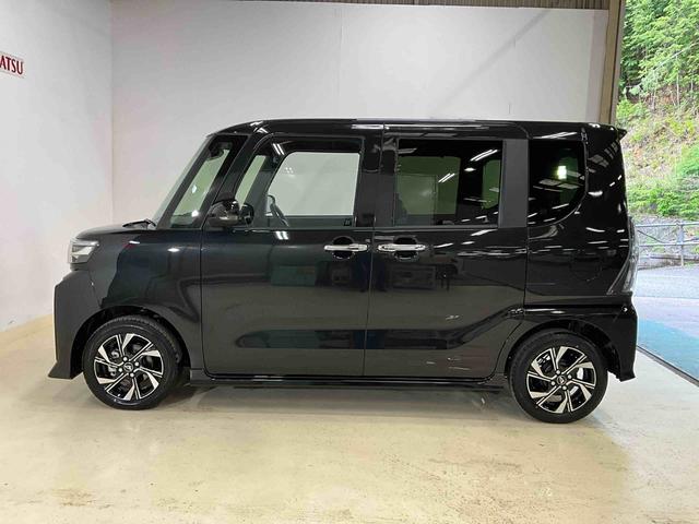 タントカスタムＸワンオーナー　衝突軽減ブレーキ　認定中古車　両側電動スライドドア　運転席助手席シートヒーター　電動パーキングブレーキ　オートブレーキホールド機能　オーディオレス車　スマートキー　プッシュボタンスタート（京都府）の中古車