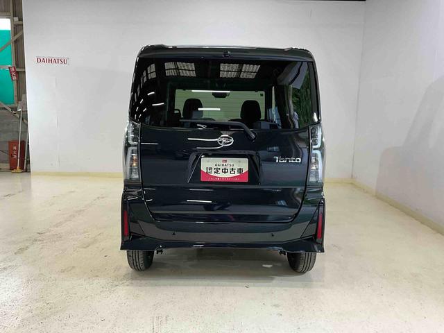 タントカスタムＸワンオーナー　衝突軽減ブレーキ　認定中古車　両側電動スライドドア　運転席助手席シートヒーター　電動パーキングブレーキ　オートブレーキホールド機能　オーディオレス車　スマートキー　プッシュボタンスタート（京都府）の中古車