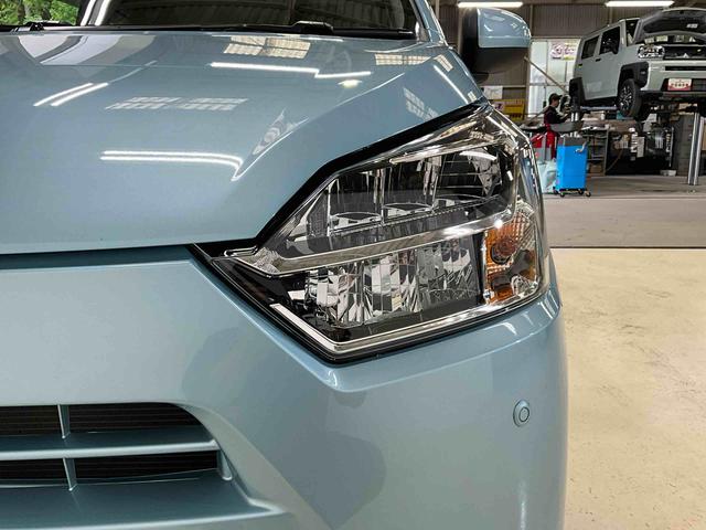 ミライースＸ　リミテッドＳＡIIIダイハツ認定中古車　予防安全機能スマートアシスト搭載　アイドリングストップ　オートマチックハイビーム　オートライト　ＬＥＤヘッドライト　電動格納ミラー　キーレスエントリーキー　バックモニター（京都府）の中古車