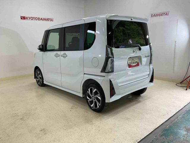 タントカスタムＸワンオーナー　衝突軽減ブレーキ　認定中古車　電動パーキングブレーキ　オートブレーキホールド機能　両側電動スライドドア　運転席助手席シートヒーター　プッシュボタンスタート　スマートキー　オーディオレス（京都府）の中古車