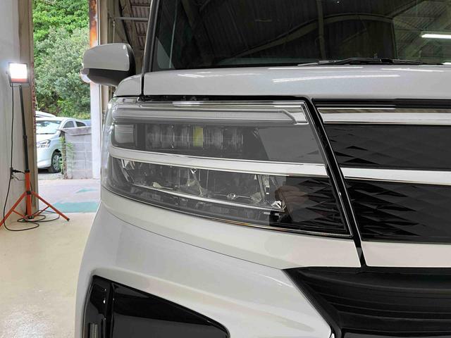 タントカスタムＸワンオーナー　衝突軽減ブレーキ　認定中古車　電動パーキングブレーキ　オートブレーキホールド機能　両側電動スライドドア　運転席助手席シートヒーター　プッシュボタンスタート　スマートキー　オーディオレス（京都府）の中古車