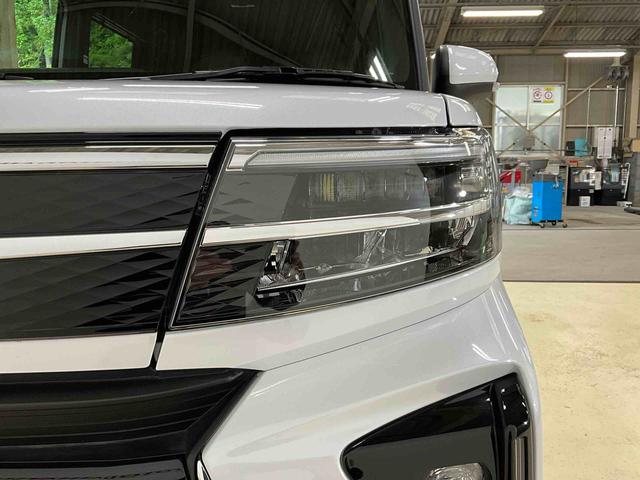 タントカスタムＸワンオーナー　衝突軽減ブレーキ　認定中古車　電動パーキングブレーキ　オートブレーキホールド機能　両側電動スライドドア　運転席助手席シートヒーター　プッシュボタンスタート　スマートキー　オーディオレス（京都府）の中古車