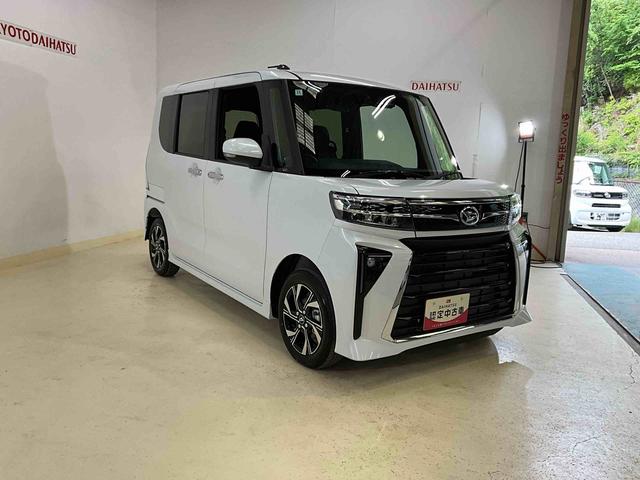 タントカスタムＸバックカメラ対応　ＬＥＤヘッドランプ　両側電動スライドドア　プッシュボタンスタート　キーフリー　アイドリングストップ　ベンチシート　アルミホイール　オートエアコン　オートライト　シートヒーター（京都府）の中古車