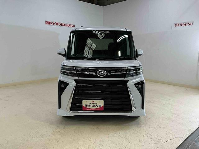 タントカスタムＸダイハツ認定中古車　予防安全機能スマートアシスト搭載　アイドリングストップ　オートライト　オートマチックハイビーム　電動格納ミラー　ＬＥＤヘッドライト　バックモニター　キーフリーキー　シートヒーター（京都府）の中古車