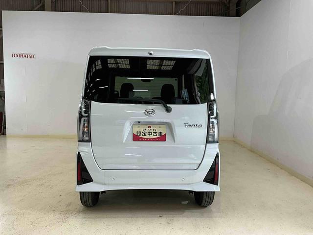 タントカスタムＸダイハツ認定中古車　予防安全機能スマートアシスト搭載　アイドリングストップ　オートライト　オートマチックハイビーム　電動格納ミラー　ＬＥＤヘッドライト　バックモニター　キーフリーキー　シートヒーター（京都府）の中古車